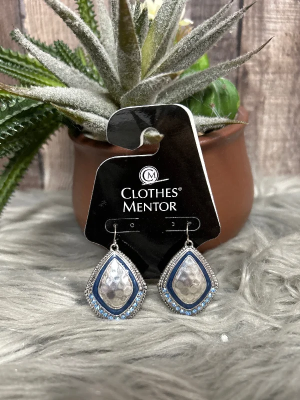 gemstone hoop earrings for women -Earrings Dangle/drop By Clothes Mentor