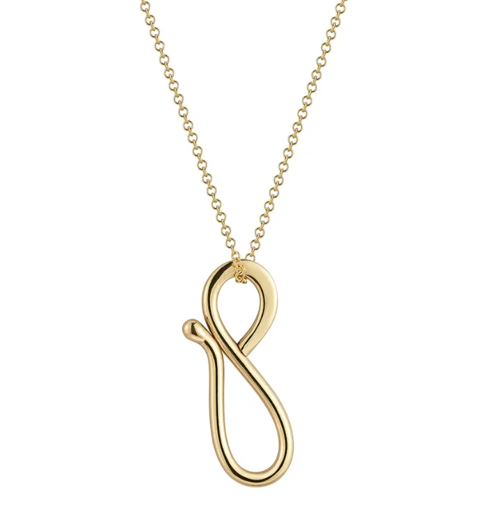 minimalist necklaces for women -Shhhh Closure on Chain Necklace