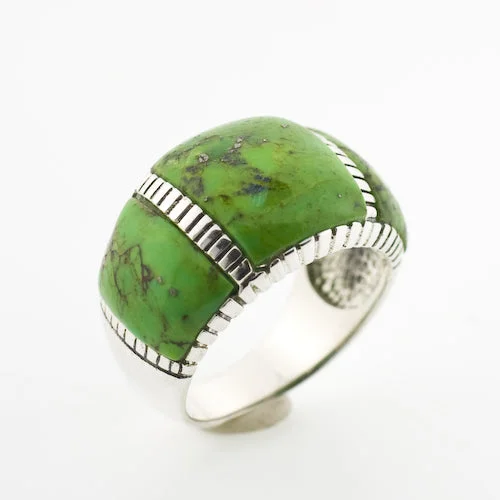 statement rings for women -Everyday Lime Chic Ring