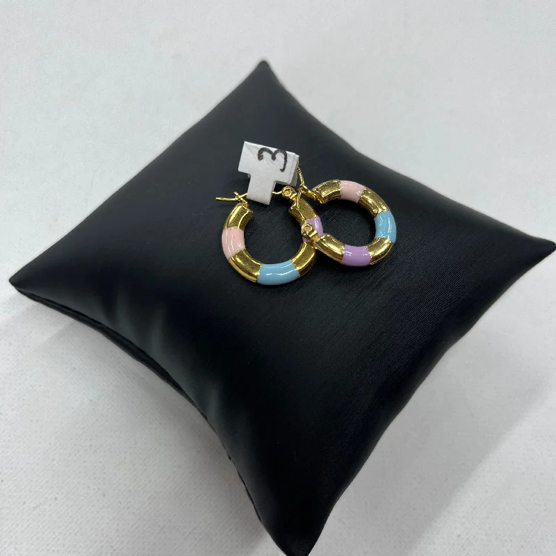 drop earrings for women -Earrings Other By Cmc 18kt Plated Over Stainless Steel