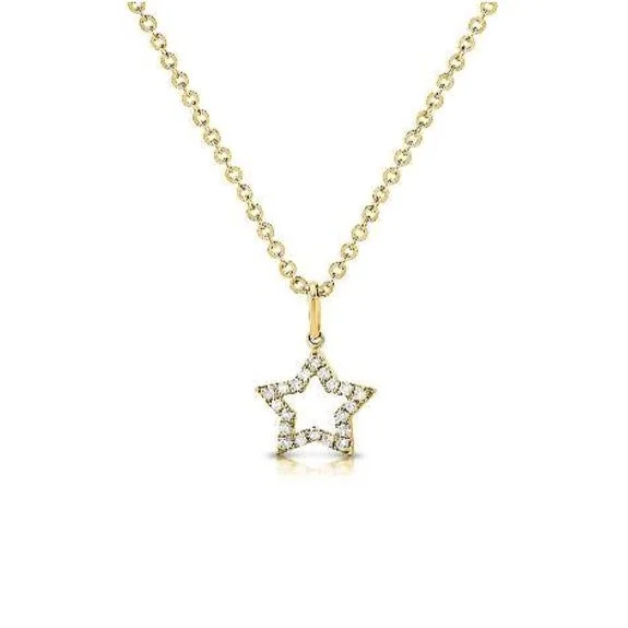 elegant necklaces for women -Diamond Star Necklace