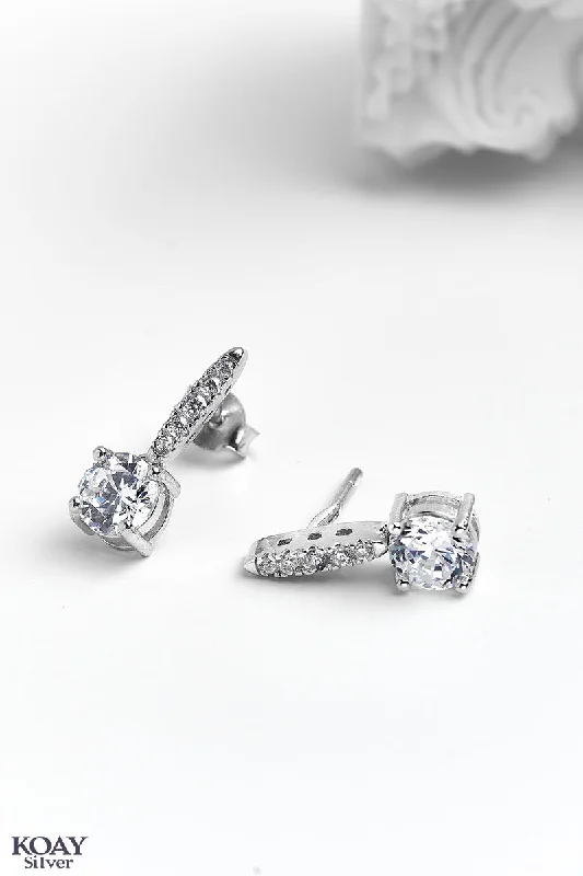 romantic earrings for women -Zircon (024) Earring