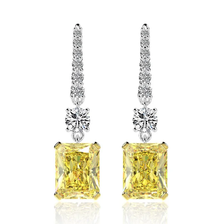 statement earrings for women -Vintage 3.5 Carat Drop Earrings