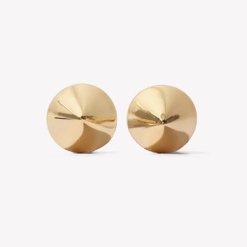 modern hoop earrings for women -CONE STUD EARRINGS