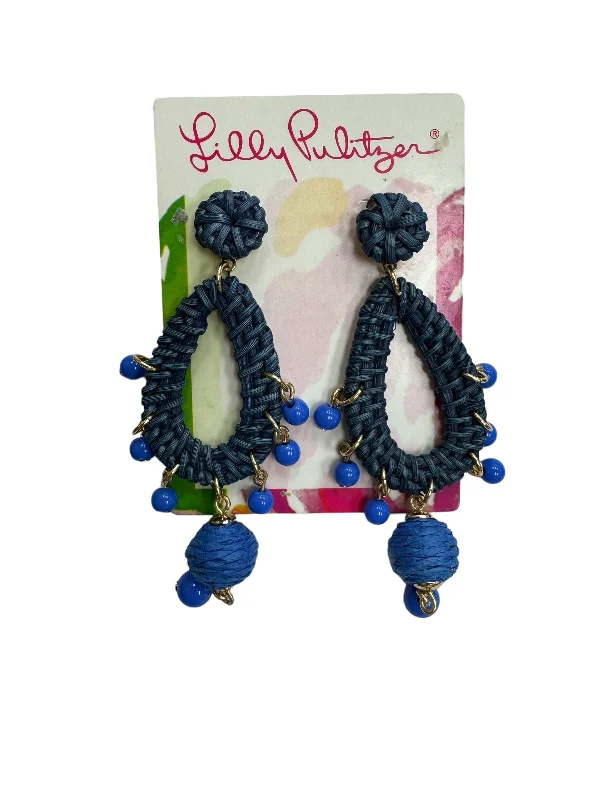 multi-strand earrings for women -Earrings Dangle/drop By Lilly Pulitzer