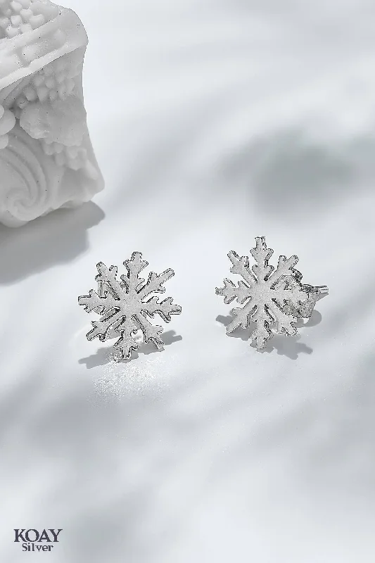 statement earrings for women -Snowflake (04) Earrings