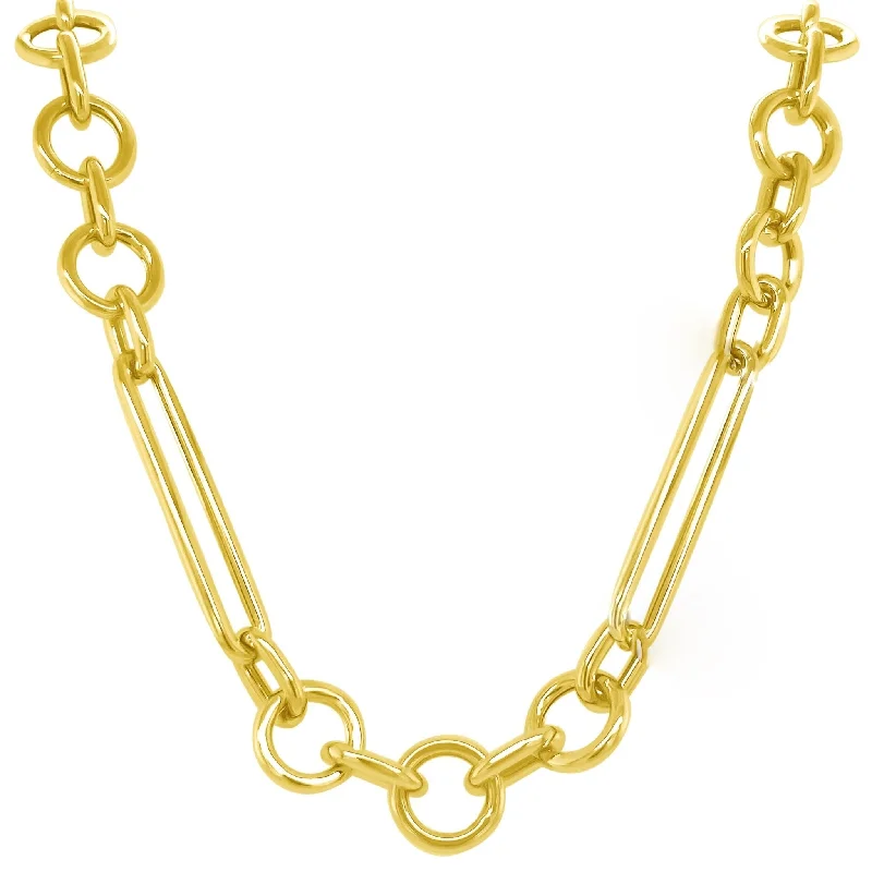 simple charm necklaces for women -TIBAL Chunky Chain