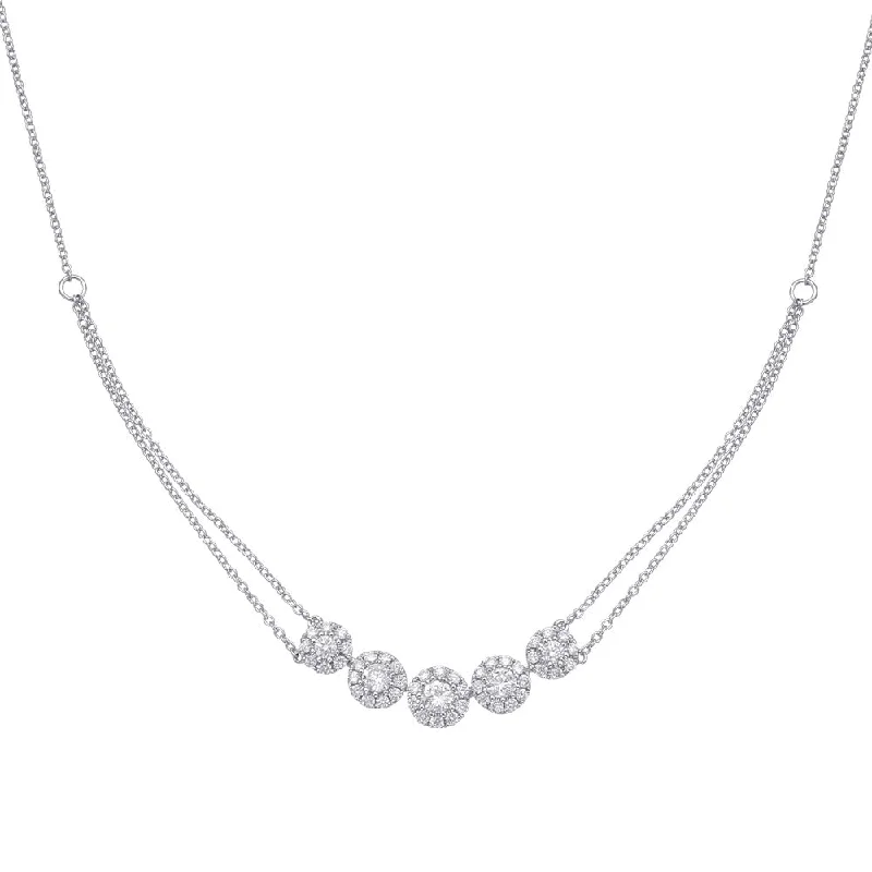 elegant pearl necklaces for brides -Diamond Necklace