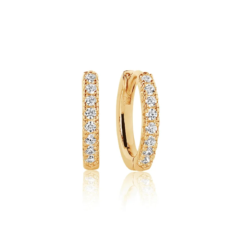 fashion hoop earrings for women -Earrings Ellera Medio