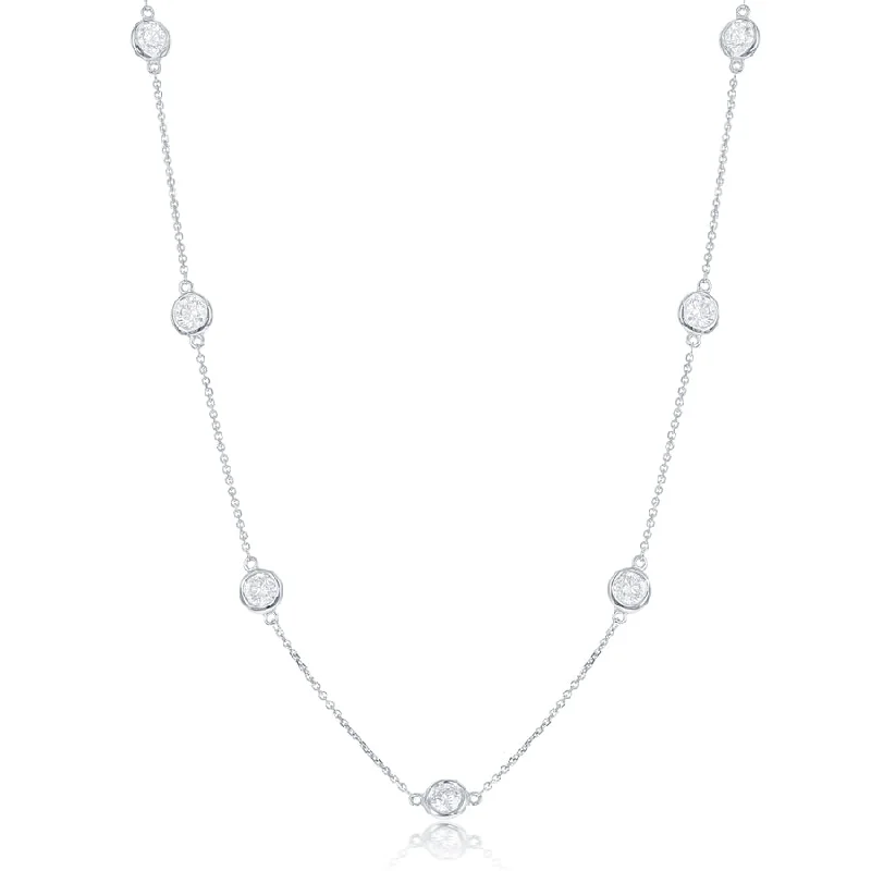 luxury necklaces for women -Diamond By The Yard Necklace