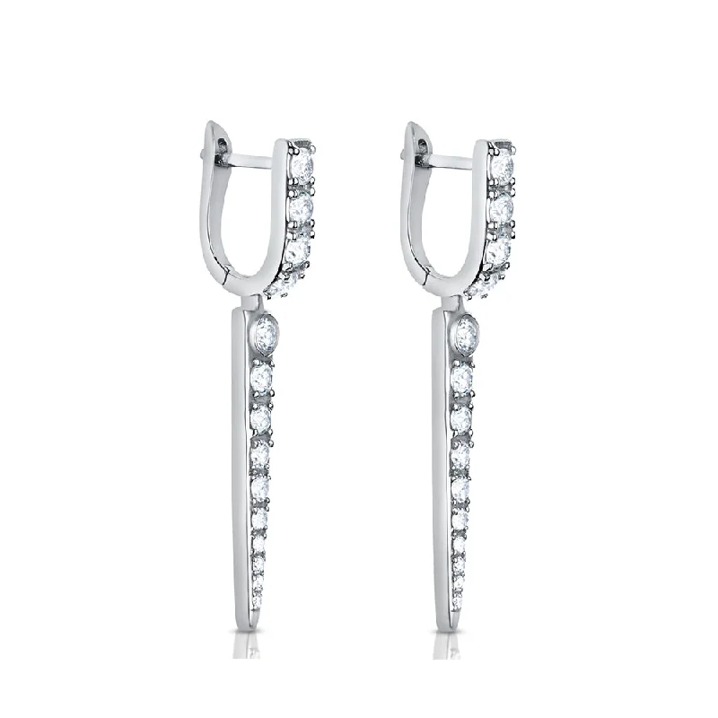 fashion hoop earrings for women -Thorn Earrings