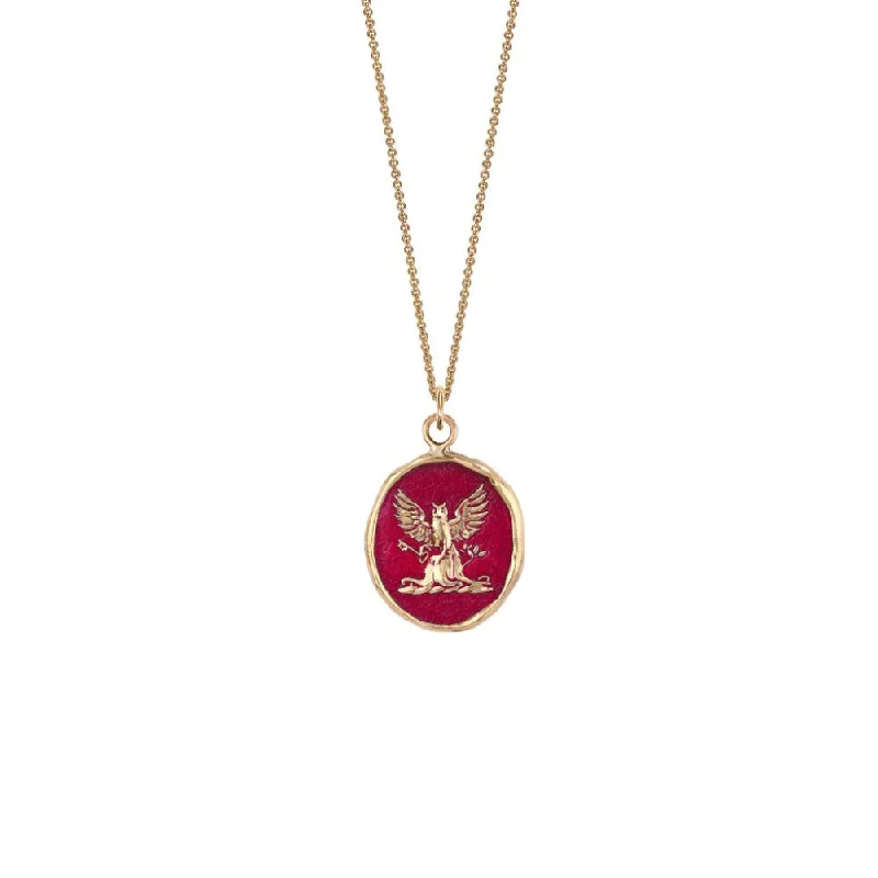 elegant necklaces for women -14k Gold Visionary Talisman - True Colour