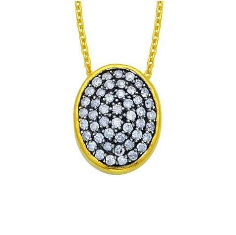 heart-shaped pendant necklaces for women -24K Diamond Necklace