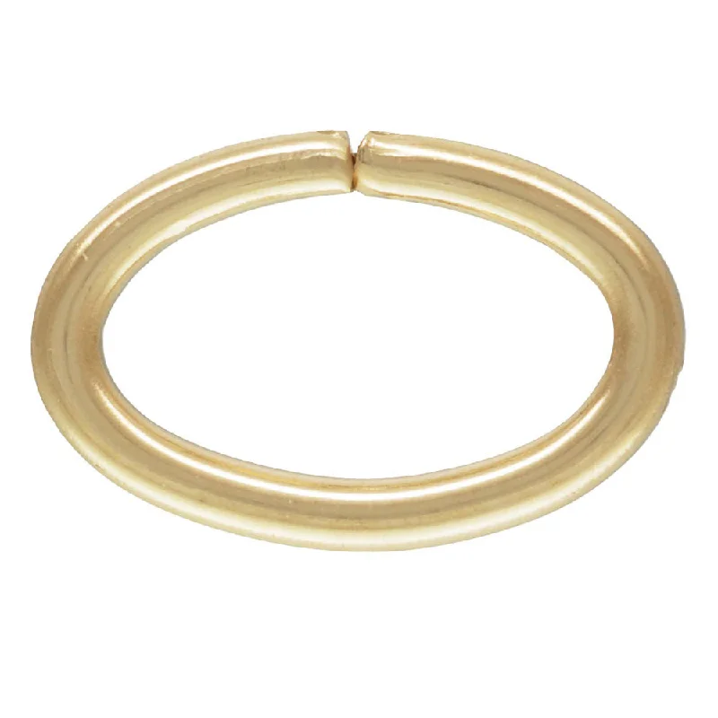 classic rings for women -4.9x7.6mm Oval Open Jump Ring