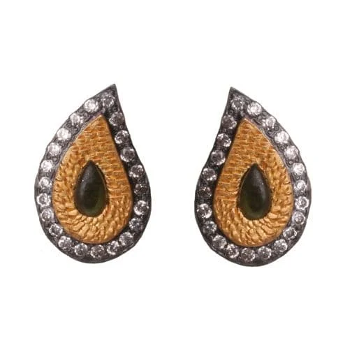 luxury gemstone earrings for women -Nouveau Earrings