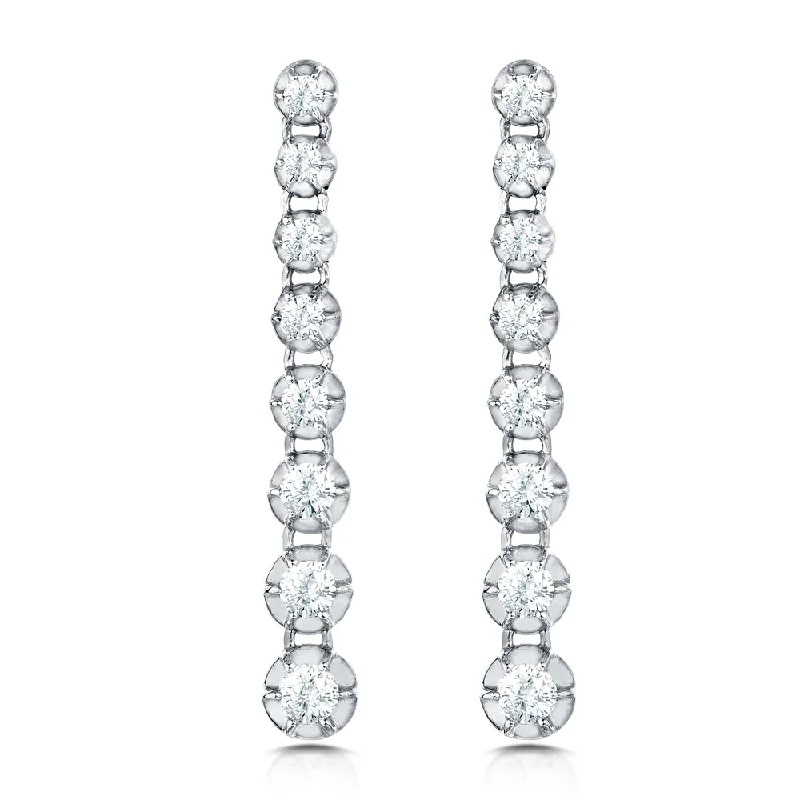 chic silver earrings for women -St. Germain Earrings