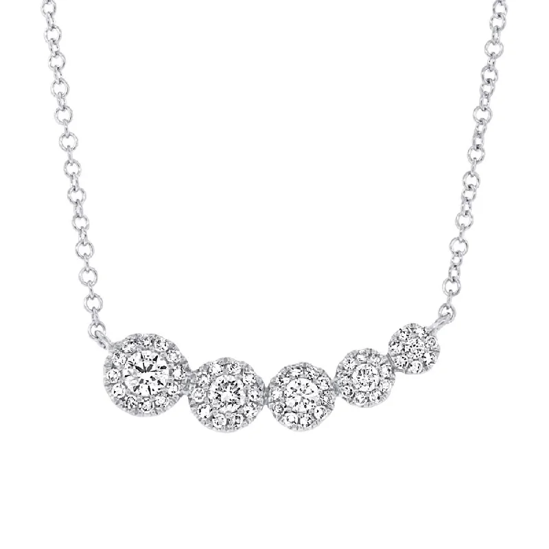 sterling silver necklaces for women -Diamond Necklace