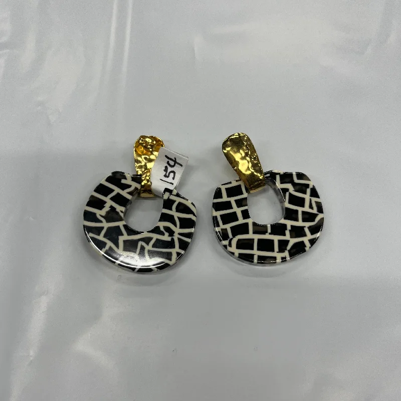 vintage earrings for women -Earrings Other By Cmc 18kt Plated Over Stainless Steel