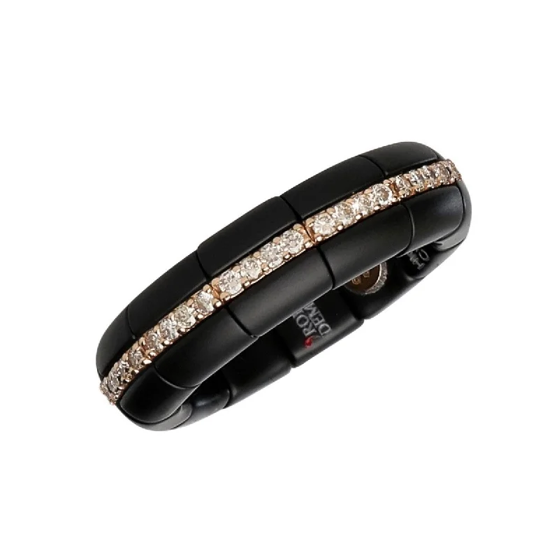 crystal necklaces for women -Diamond Ceramic Bead Ring