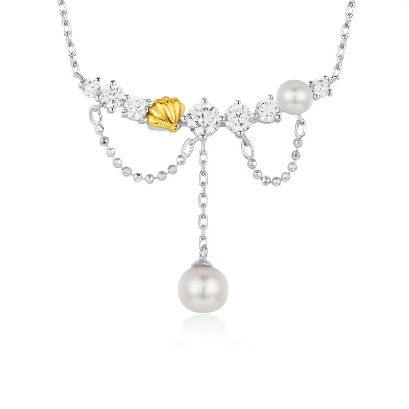 luxury necklaces for women -Abyssal Pearl Necklace