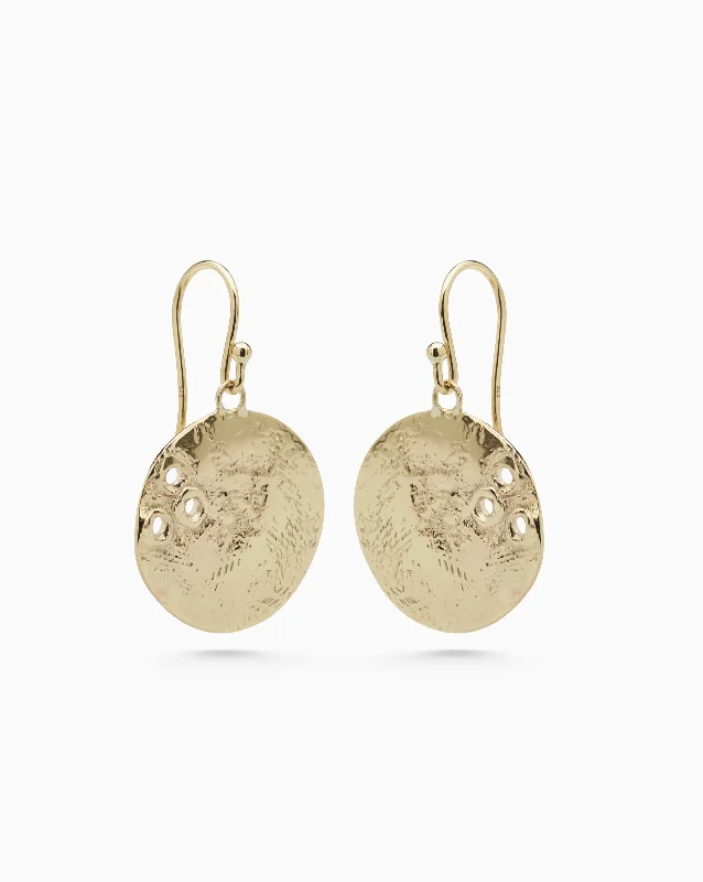 luxurious gold earrings for women -Shale Earrings 1.0 | Gold