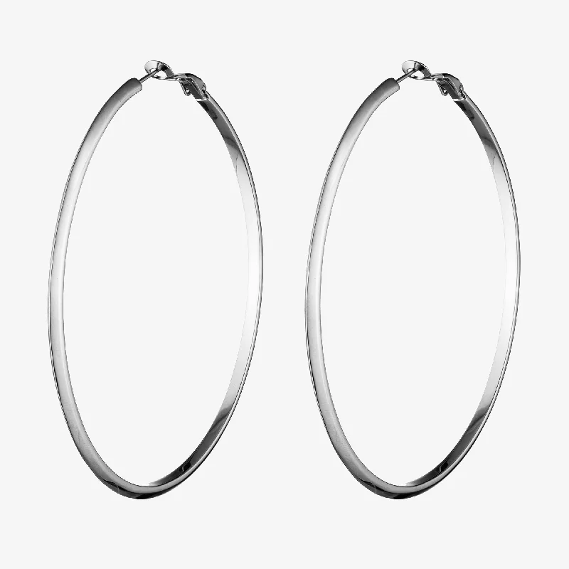 big hoop earrings for women -PEAKED HOOP EARRINGS  |  2.75"