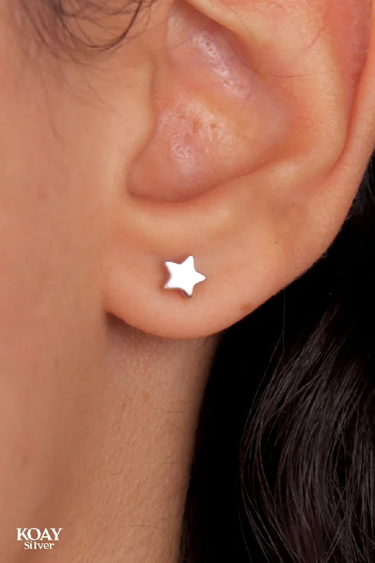 adjustable earrings for women -Tiny Star Earring (02)