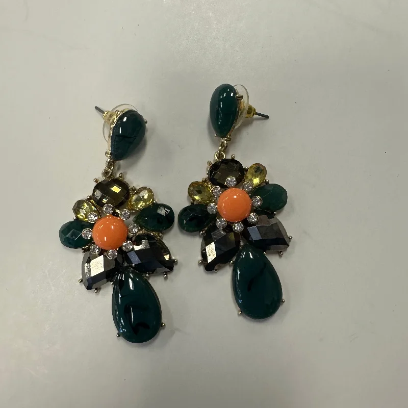 gemstone earrings for women -Earrings Dangle/drop By Clothes Mentor