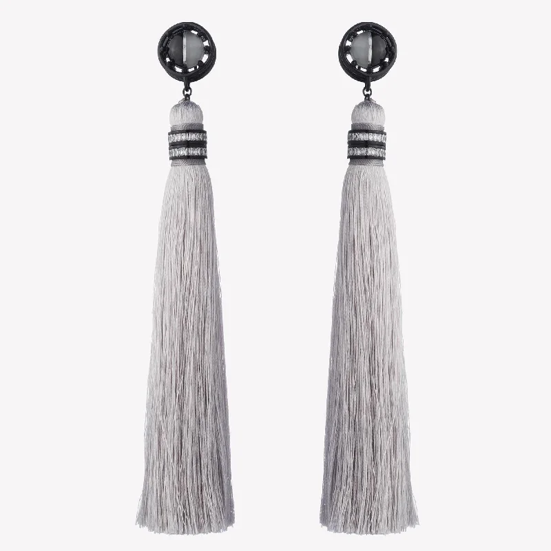 custom earrings for women -ESTATE TASSEL EARRINGS