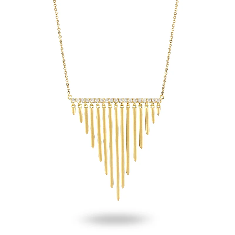 gold necklaces for women -Diamond Necklace