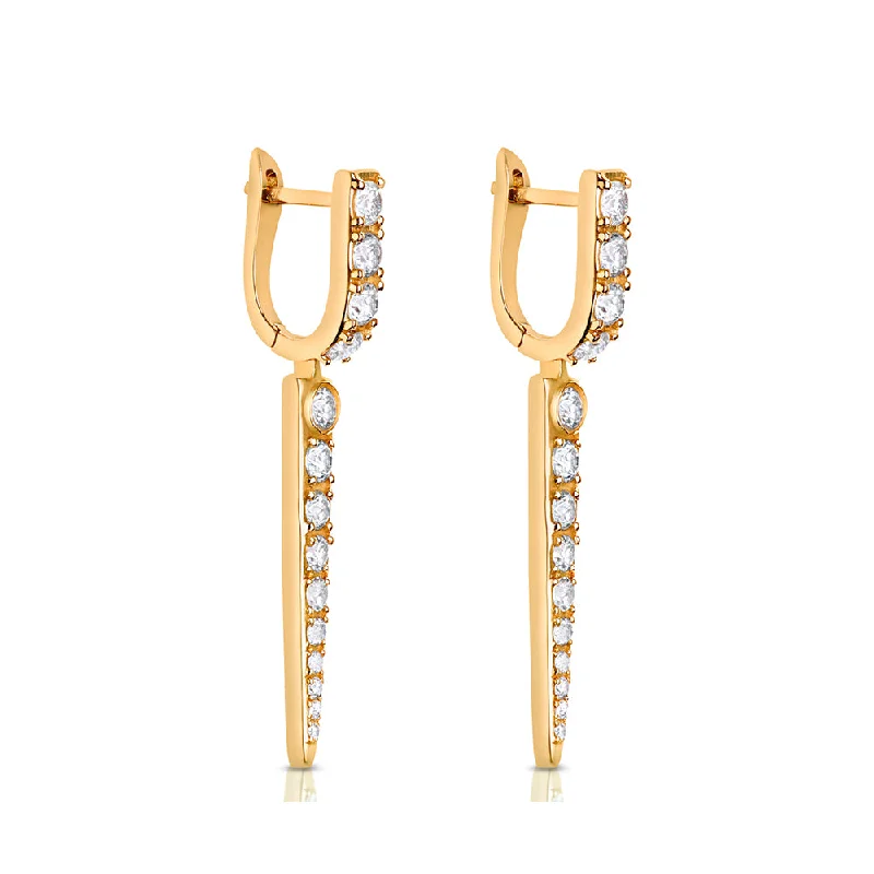 bridal earrings for women -Thorn Earrings