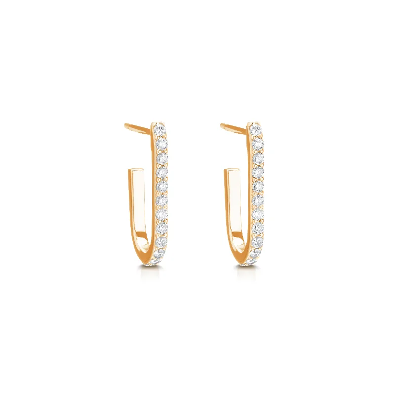 stud earrings for women -Mini Pin Earrings