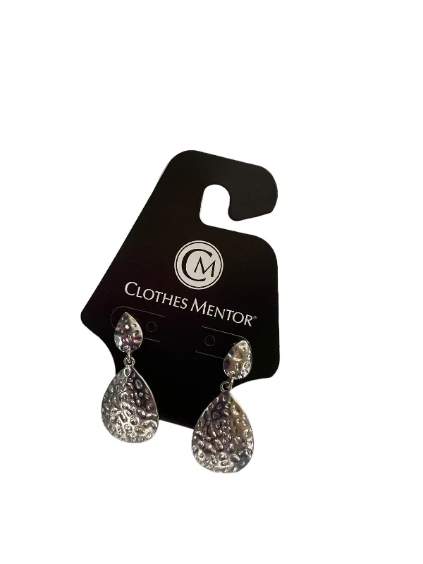 diamond earrings for women -Silver Earrings Dangle/drop Axcess