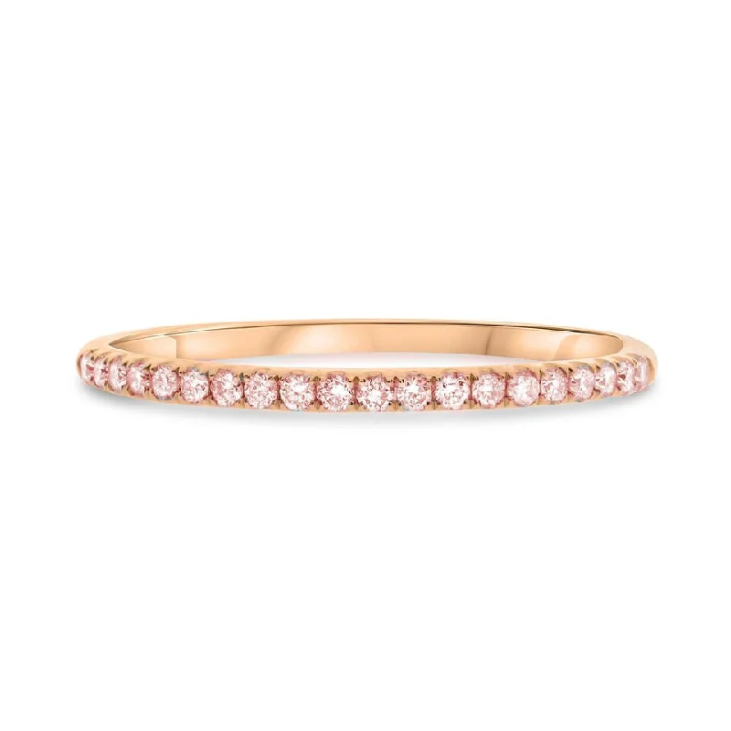 trendy choker necklaces for women -Pink Diamond Ring