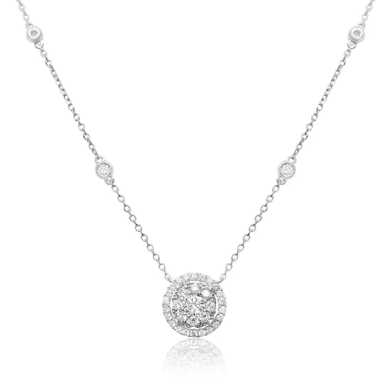 gemstone necklaces for women -Diamond Necklace