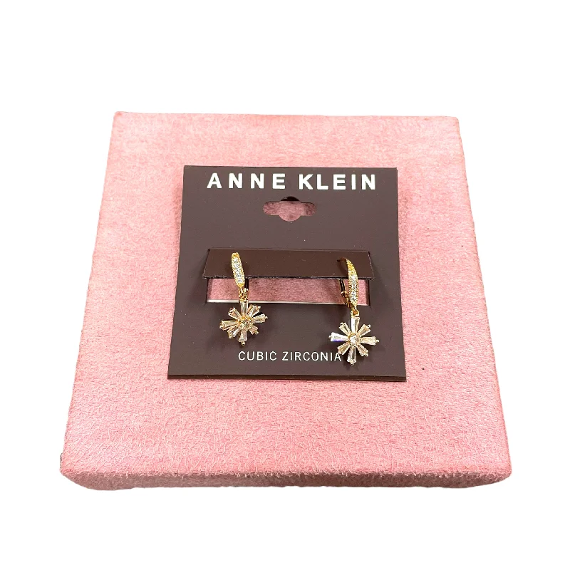 gemstone stud earrings for women -Earrings Dangle/drop By Anne Klein