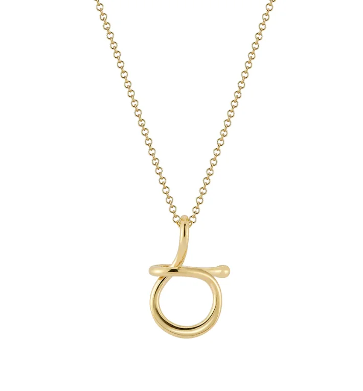 trendy necklaces for women -Awww Closure on Chain Necklace