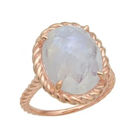 birthday gift necklaces for women -Moonstone Ring