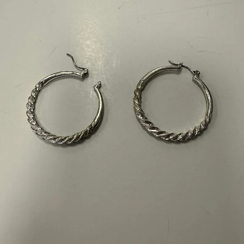 stylish gemstone earrings for women -Earrings Hoop By Clothes Mentor