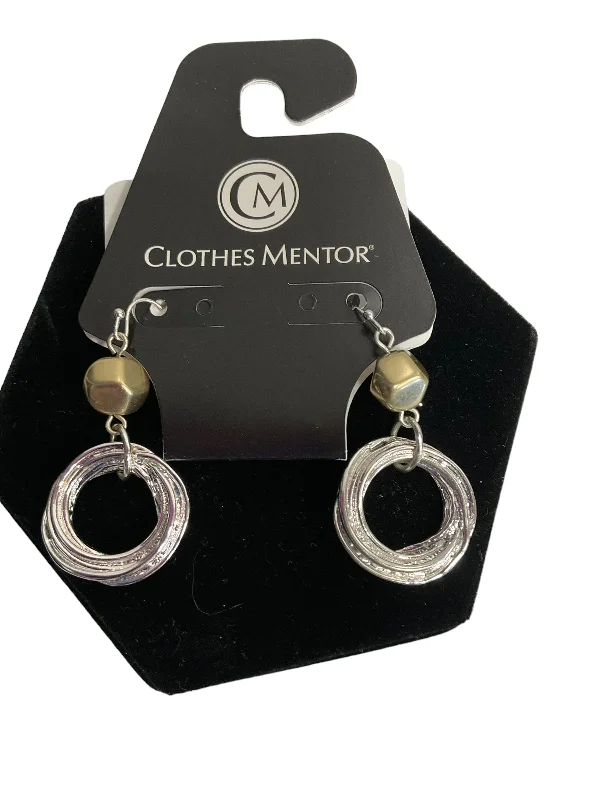 silver hoop earrings for women -Earrings Dangle/drop By Chicos