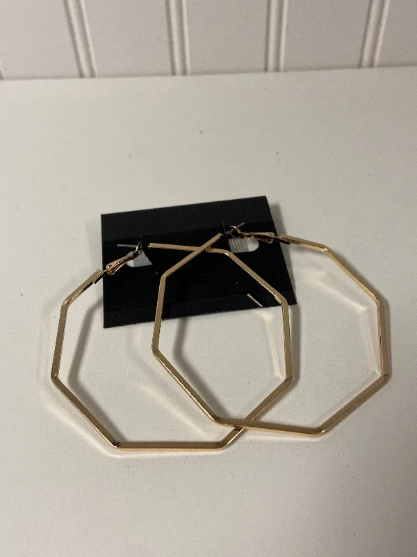 minimalist earrings for women -Earrings Hoop By Clothes Mentor  Size: 1