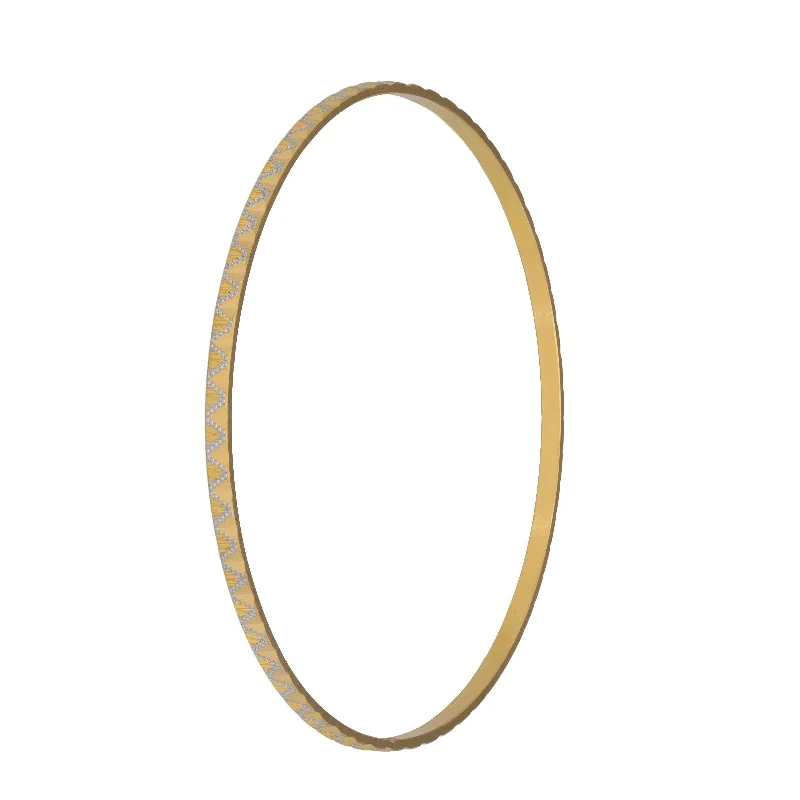 silver bangles for women -New 22ct Gold Dress Bangle