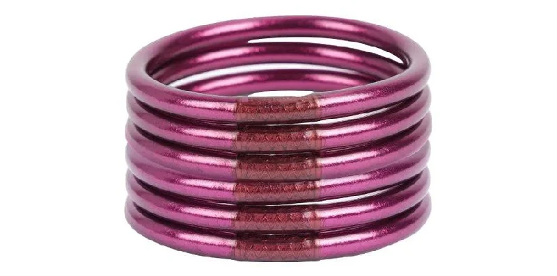 stackable bangles for women -Clearance - Budha Girl - All Weather Bangles® - Amethyst