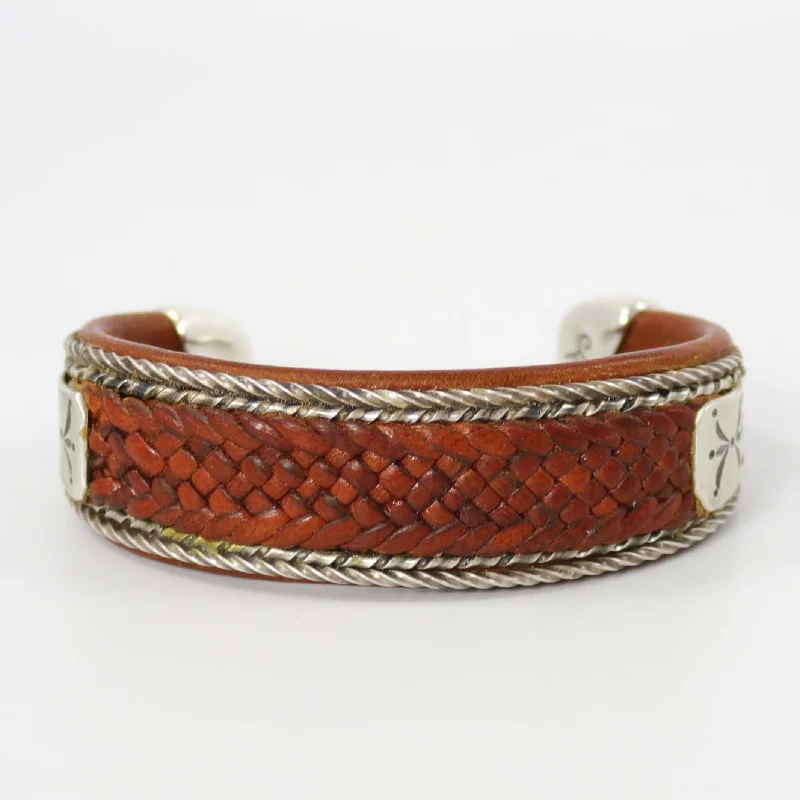 tennis bracelets for women -Inlay Cuff