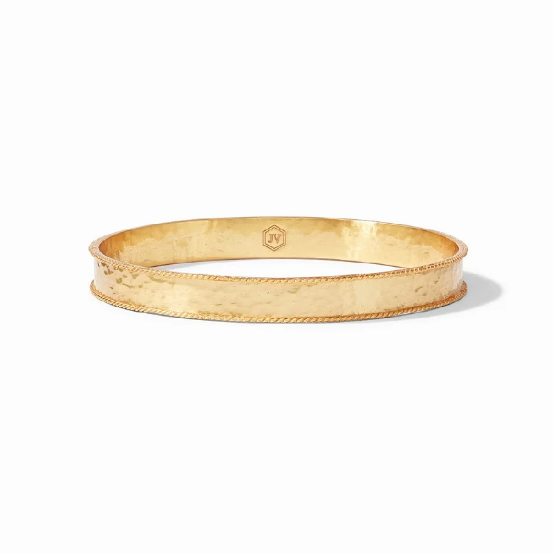 engraved bracelets for women -Julie Vos Savoy Bangle